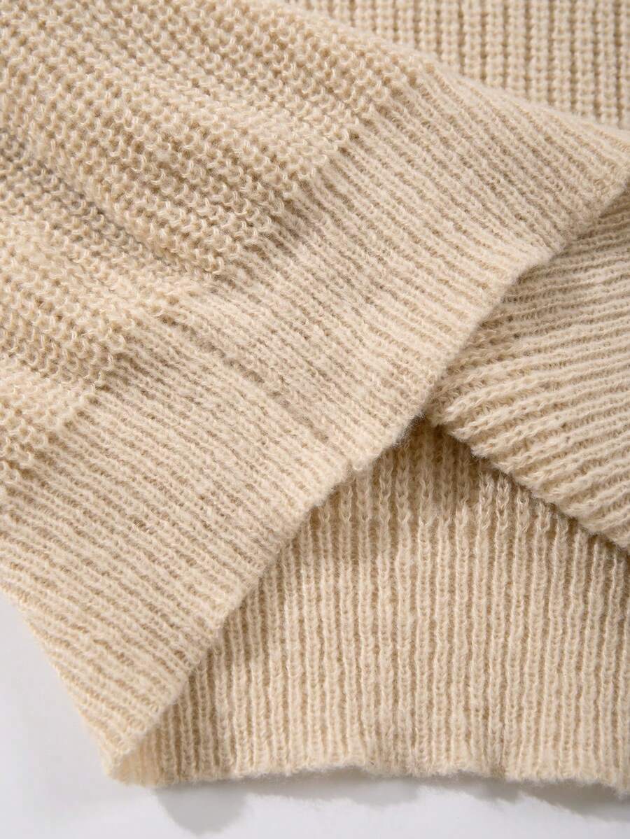 Men's crew neck relaxed-fit pullover — additional view