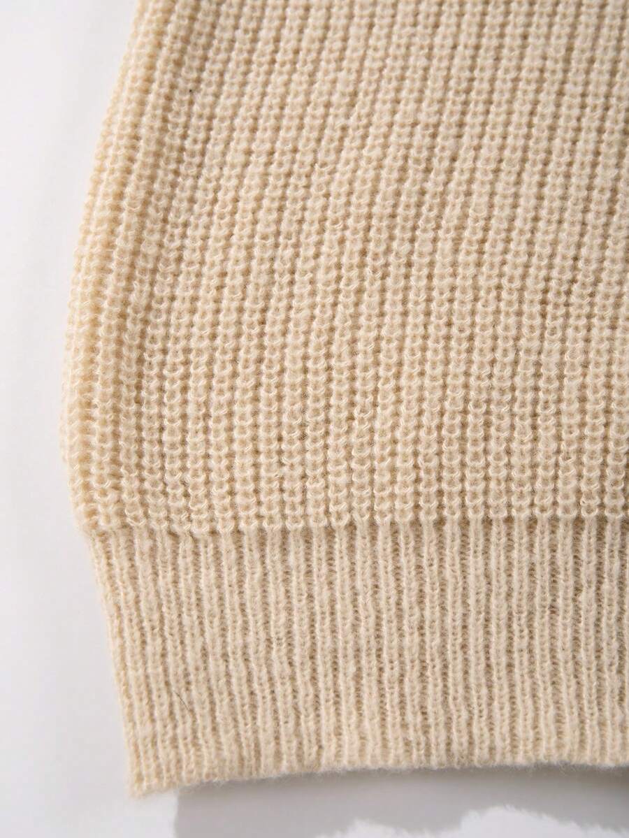 Men's crew neck relaxed-fit pullover — additional view