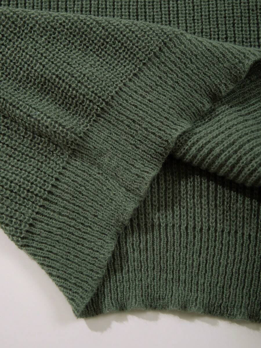 Men's crew neck relaxed-fit pullover — additional view