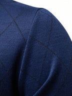 Men's half-zip long sleeve pullover — additional view