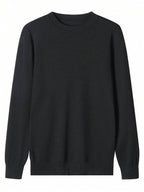 Men's crew neck slim-fit sweater — additional view