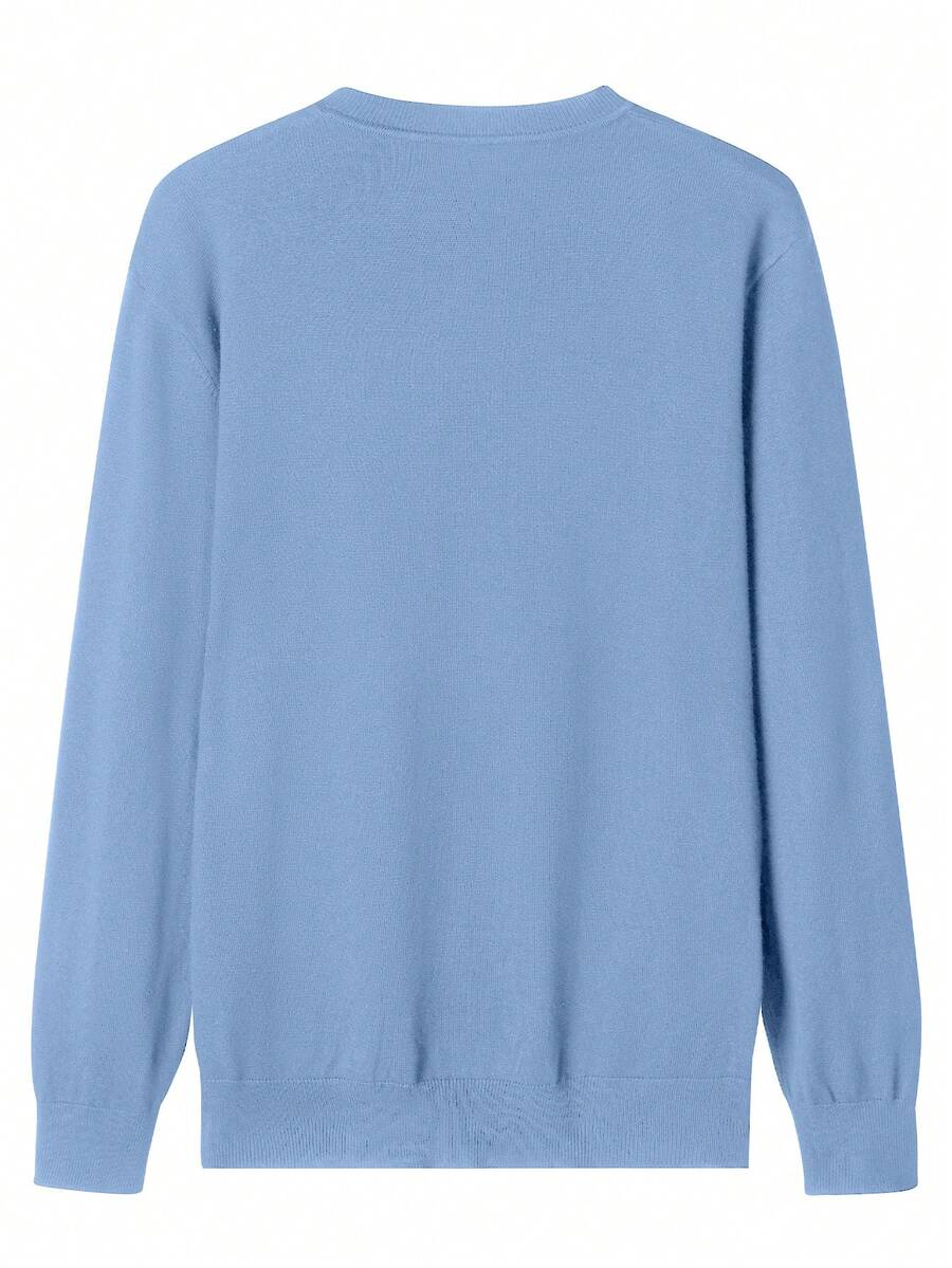 Men's crew neck slim-fit sweater — additional view
