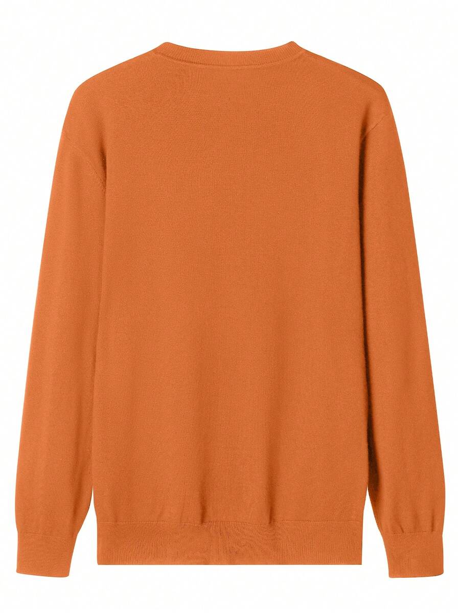 Men's crew neck slim-fit sweater — additional view