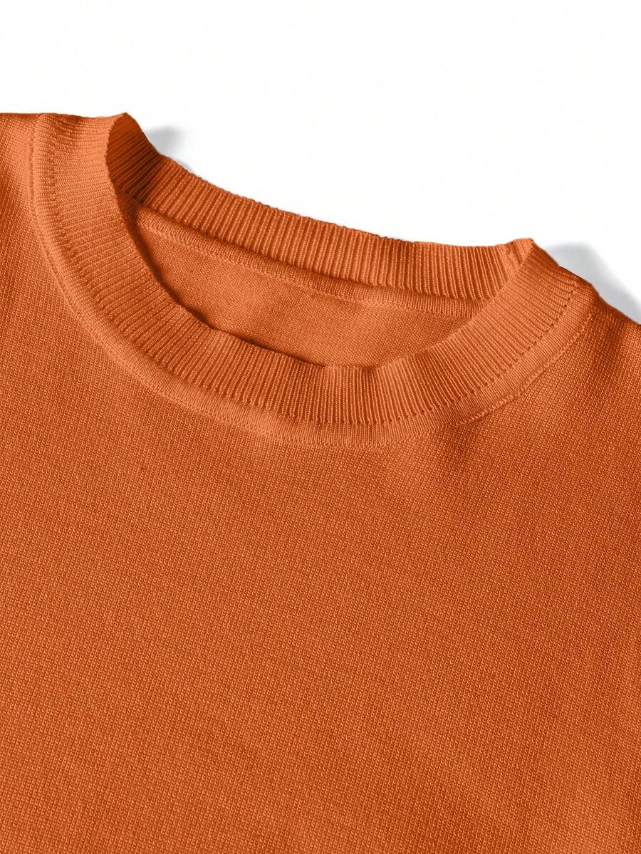 Men's crew neck slim-fit sweater — additional view