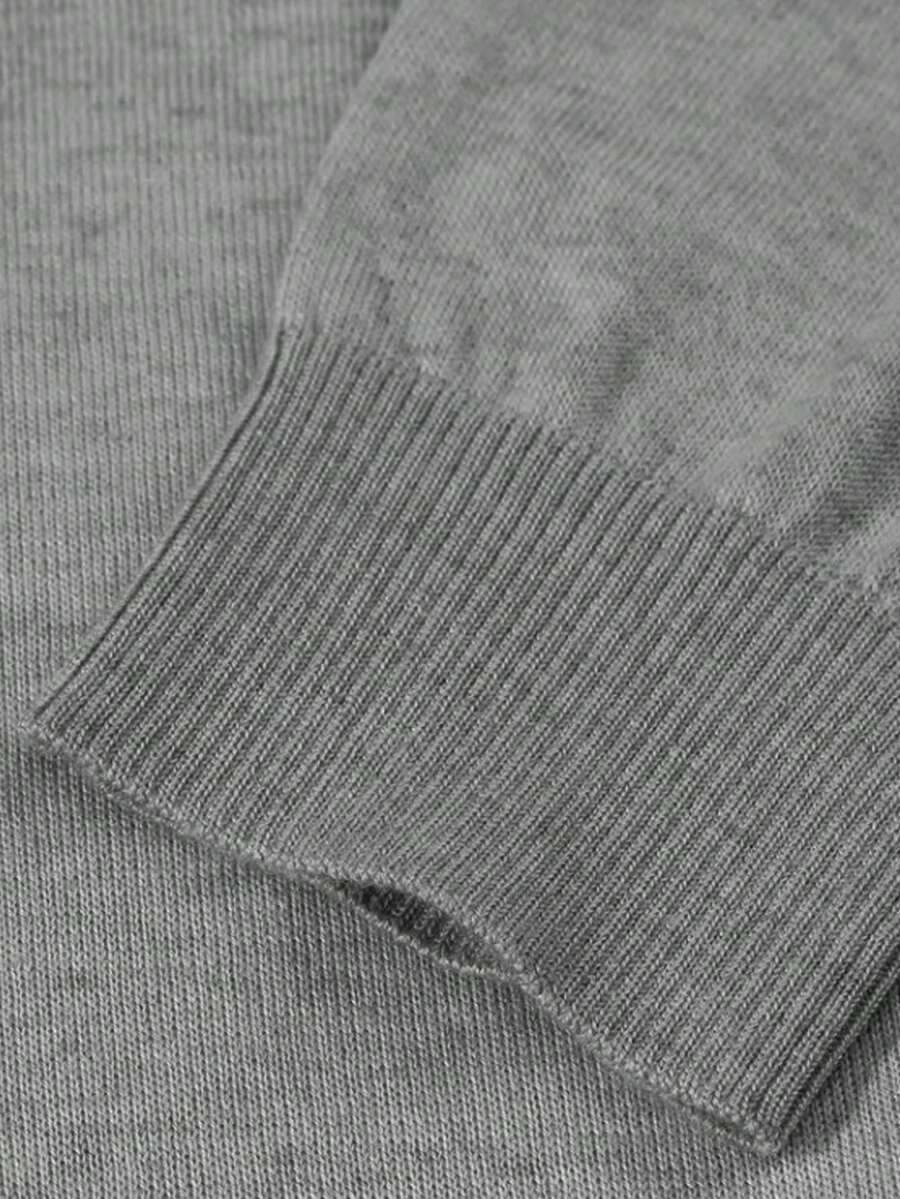 Men's crew neck slim-fit sweater — additional view