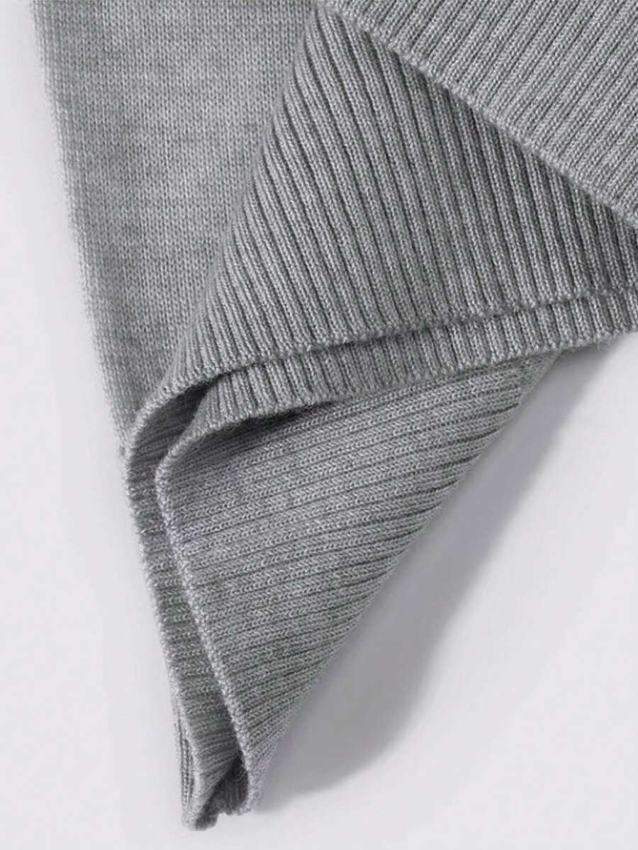 Men's crew neck slim-fit sweater — additional view