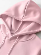 Men's kangaroo pocket drawstring hoodie — additional view