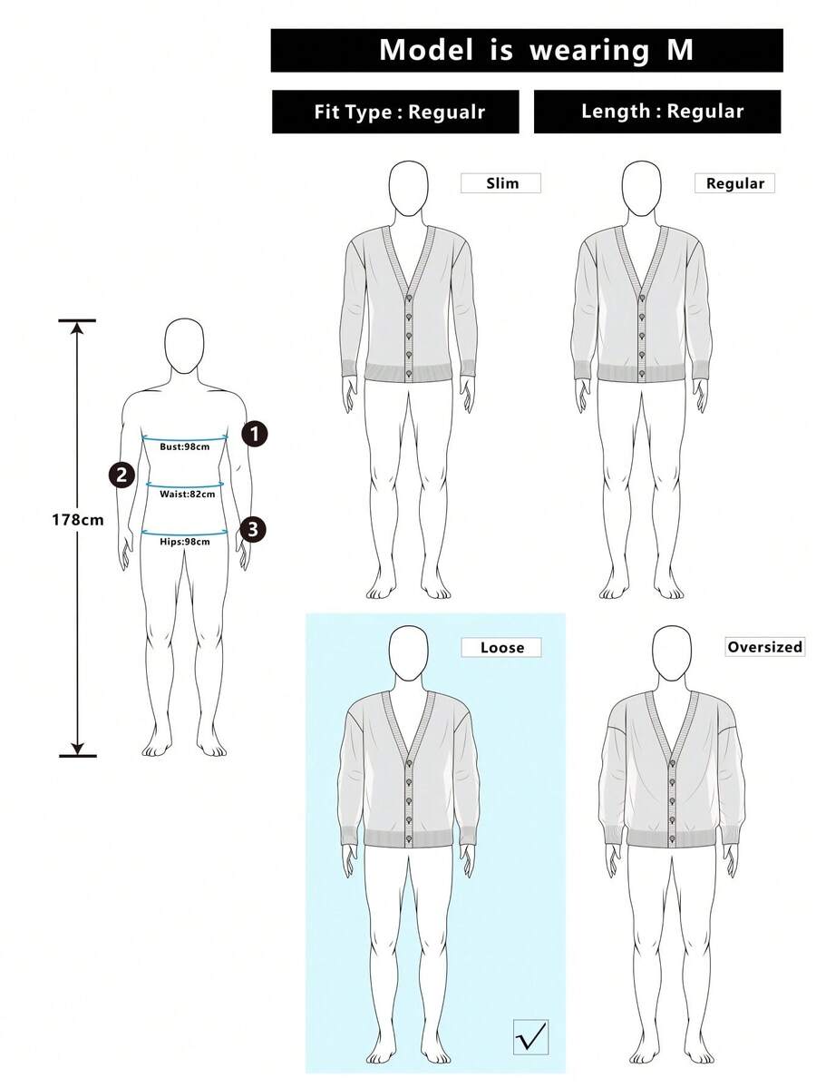 Men's color block ribbed cardigan — additional view