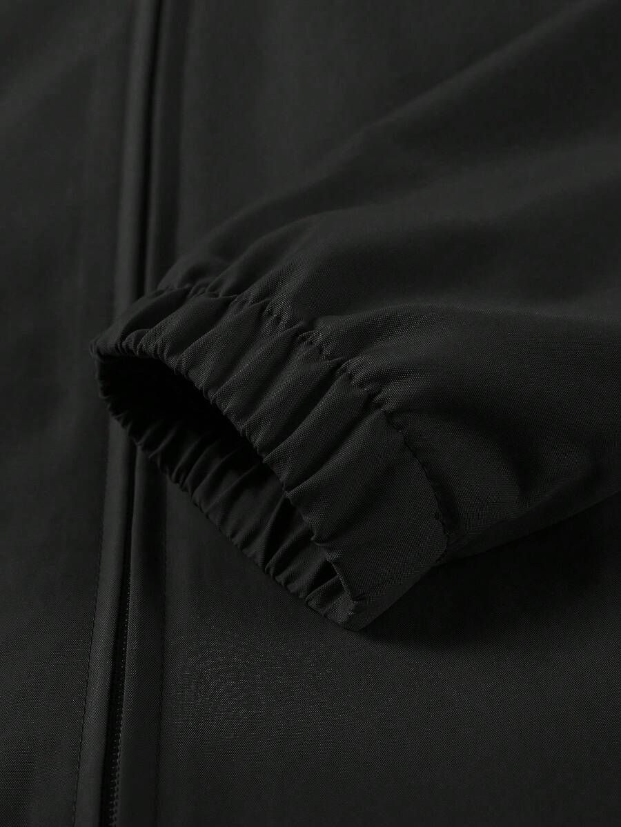 Men's lapel zip coach jacket — additional view