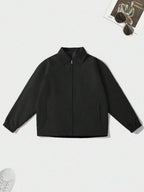 Men's lapel zip coach jacket — additional view