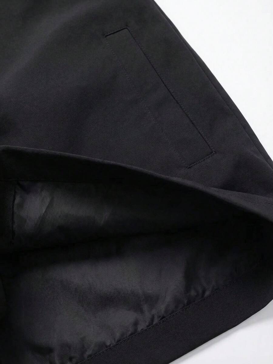 Men's lapel zip coach jacket — additional view