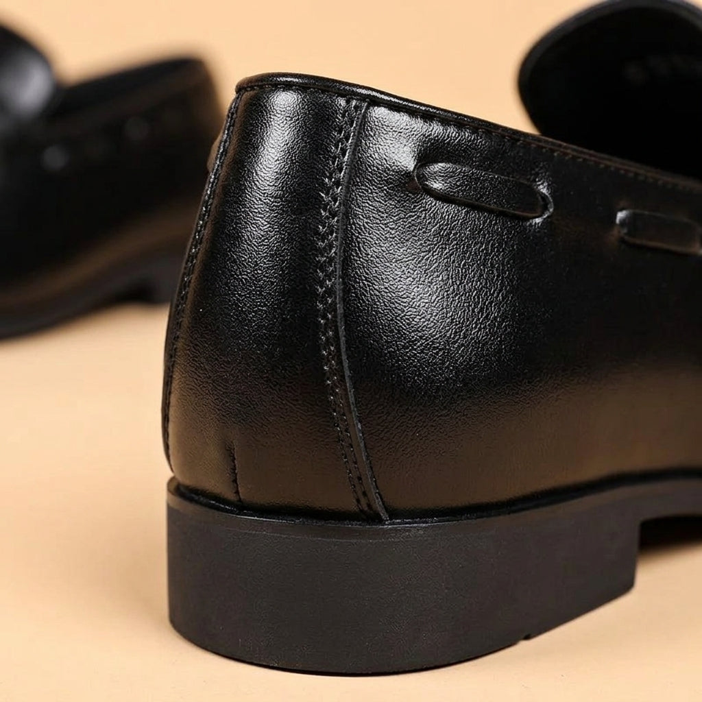 Men's tassel leather driving moccasins — additional view