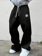 Men's drawstring waist casual joggers — additional view