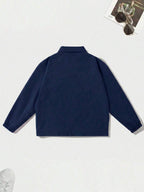 Men's lapel zip coach jacket — additional view
