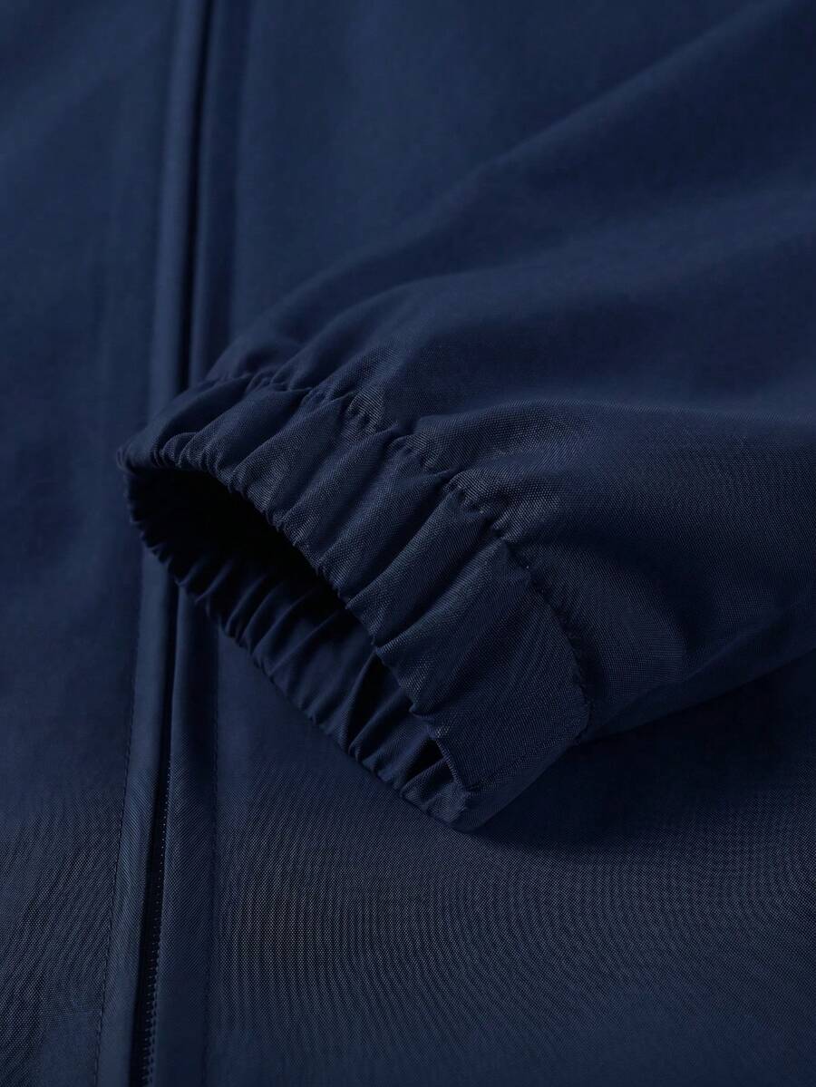 Men's lapel zip coach jacket — additional view