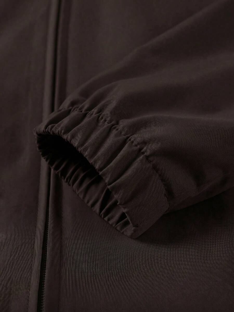 Men's lapel zip coach jacket — additional view