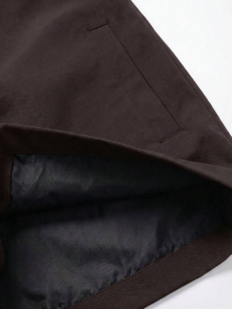 Men's lapel zip coach jacket — additional view