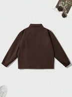 Men's lapel zip coach jacket — additional view