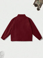 Men's lapel zip coach jacket — additional view