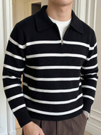 Men's half-zip long sleeve pullover — additional view