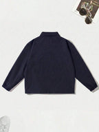 Men's lapel zip coach jacket — additional view