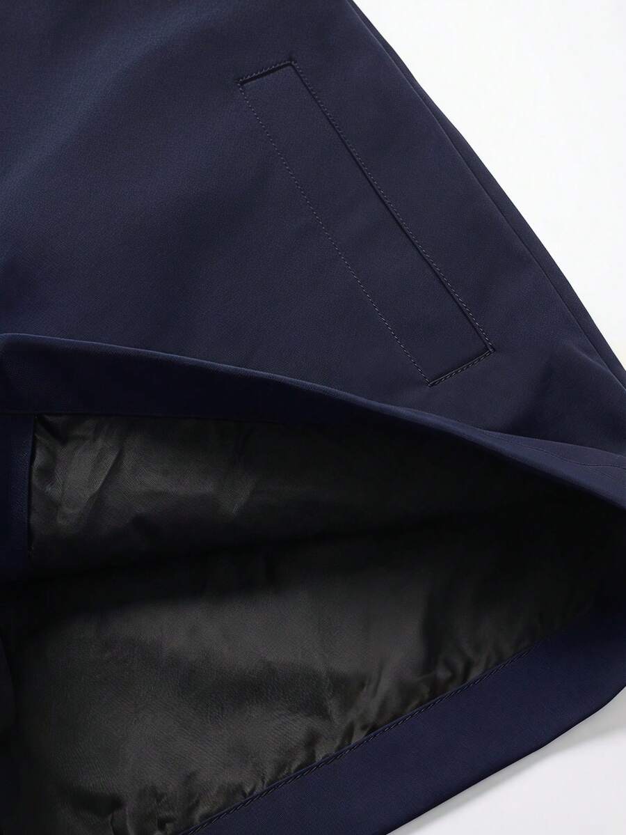 Men's lapel zip coach jacket — additional view