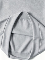 Men's kangaroo pocket drawstring hoodie — additional view