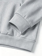 Men's kangaroo pocket drawstring hoodie — additional view