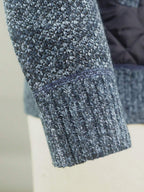 Men's color block ribbed cardigan — additional view