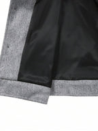 Men's teddy fleece cropped coat — additional view