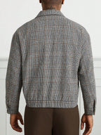Men's single-breasted wool overcoat — additional view