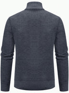 Men's color block ribbed cardigan — additional view