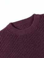 Men's crew neck relaxed-fit pullover — additional view