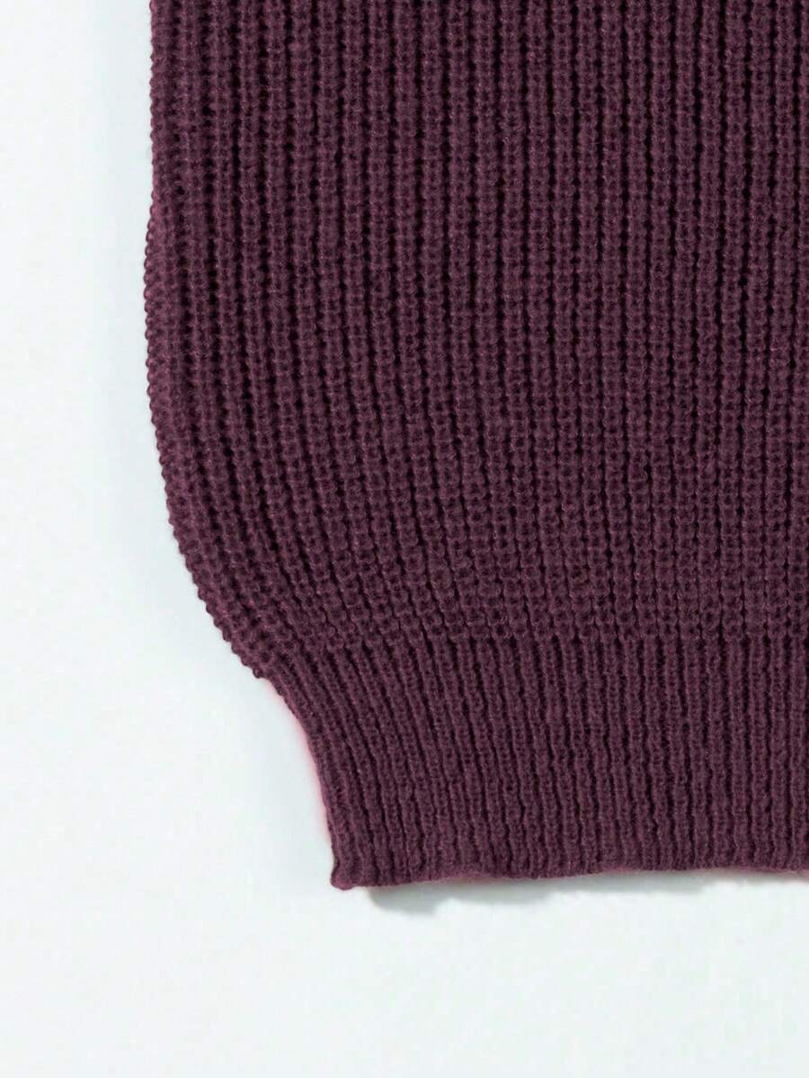Men's crew neck relaxed-fit pullover — additional view