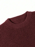 Men's crew neck relaxed-fit pullover — additional view