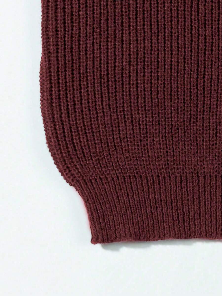 Men's crew neck relaxed-fit pullover — additional view