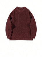 Men's crew neck relaxed-fit pullover — additional view