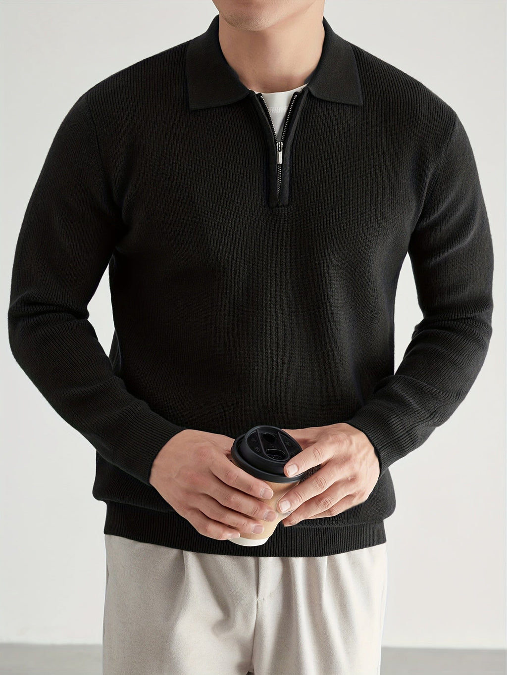 Jefferson | Quarter-Zip Polo Shirt