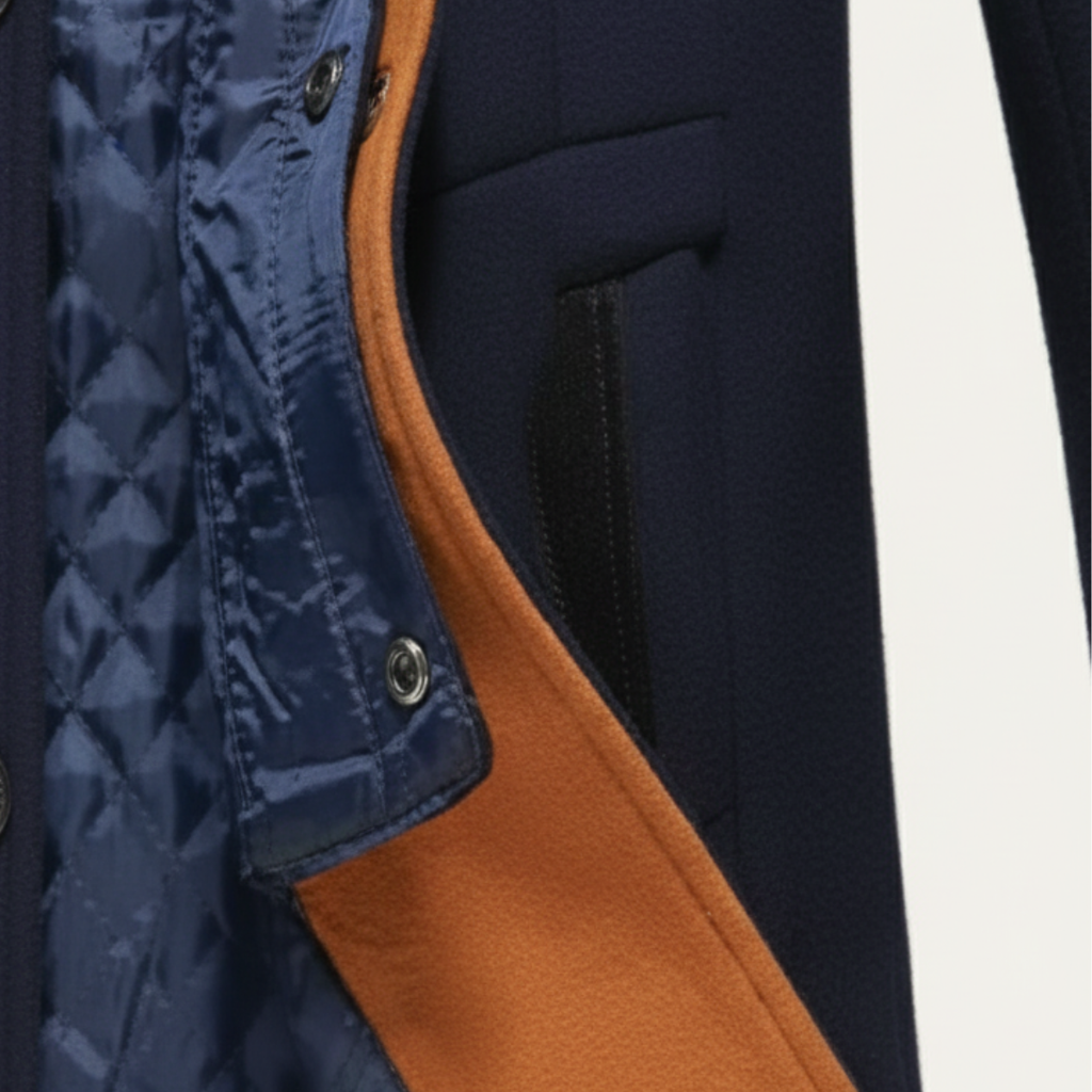 Men's stand-collar heritage trench coat — additional view