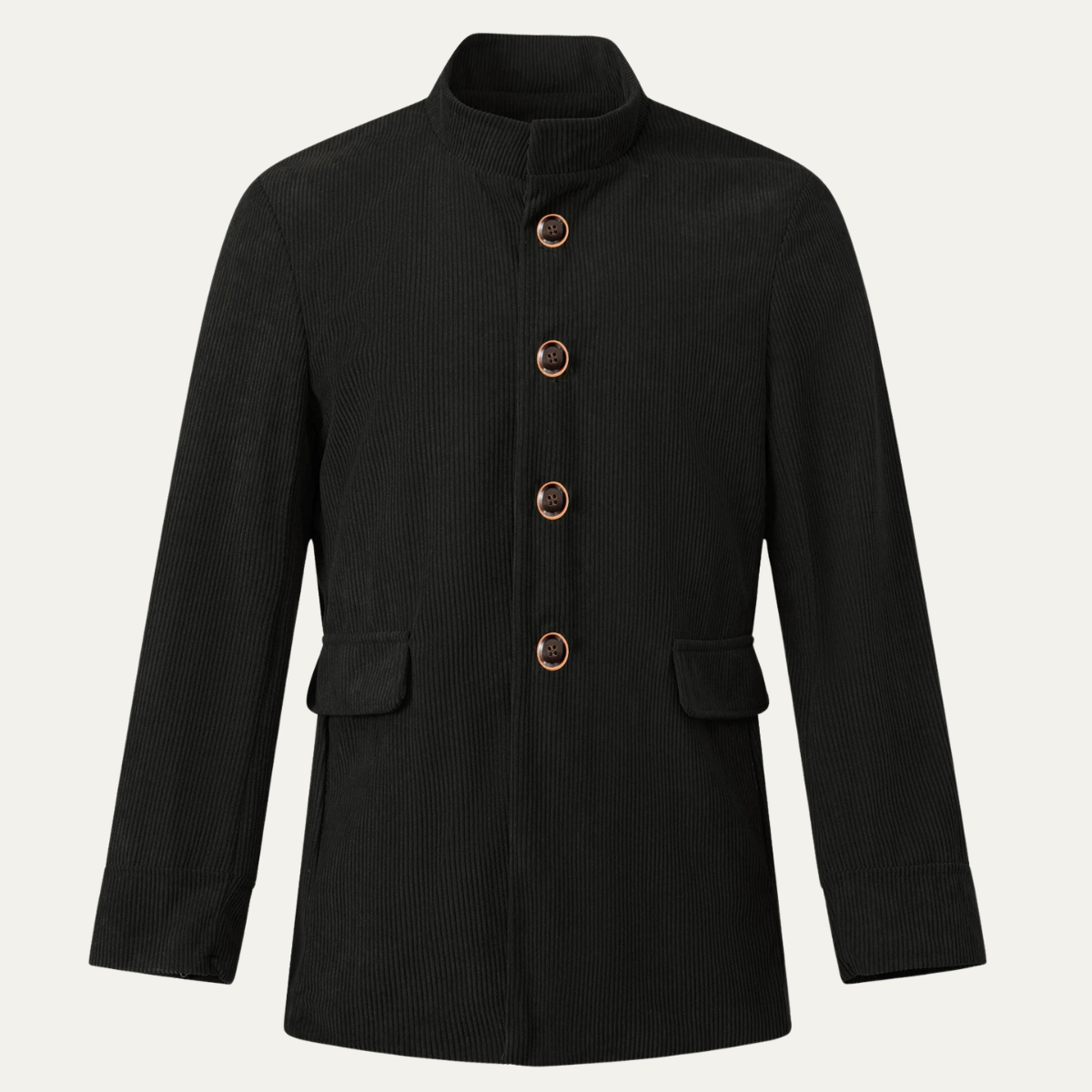 Men's casual mid-length field coat