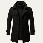 Men's insulated heritage coat — alternate view