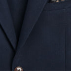 Men's single-breasted herringbone blazer — additional view