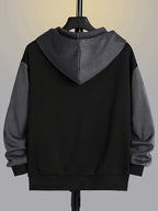 Sinclair | Color Block Zip-Up Hoodie