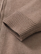 Men's color block ribbed cardigan — additional view