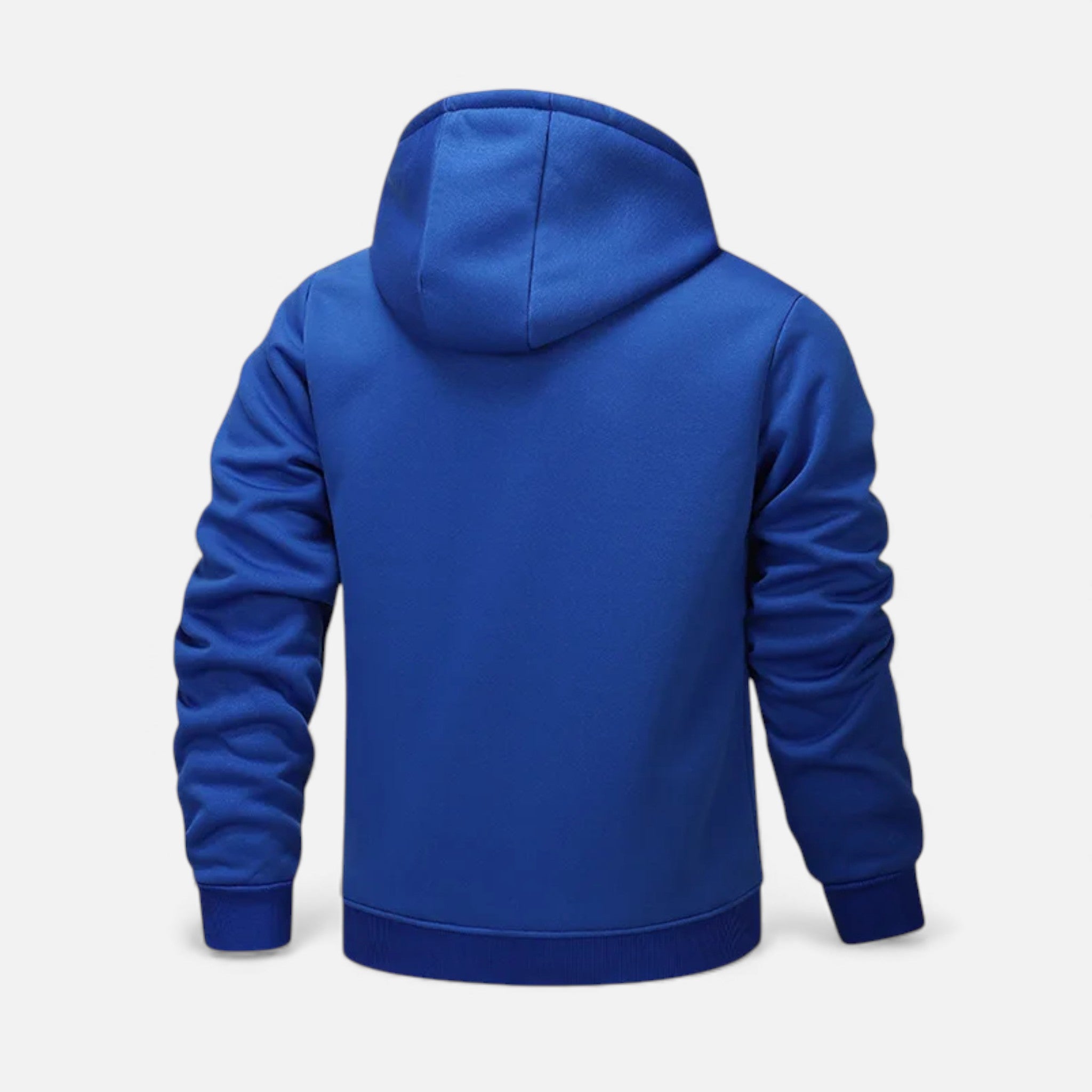 Men's fleece-lined winter hoodie jacket — additional view
