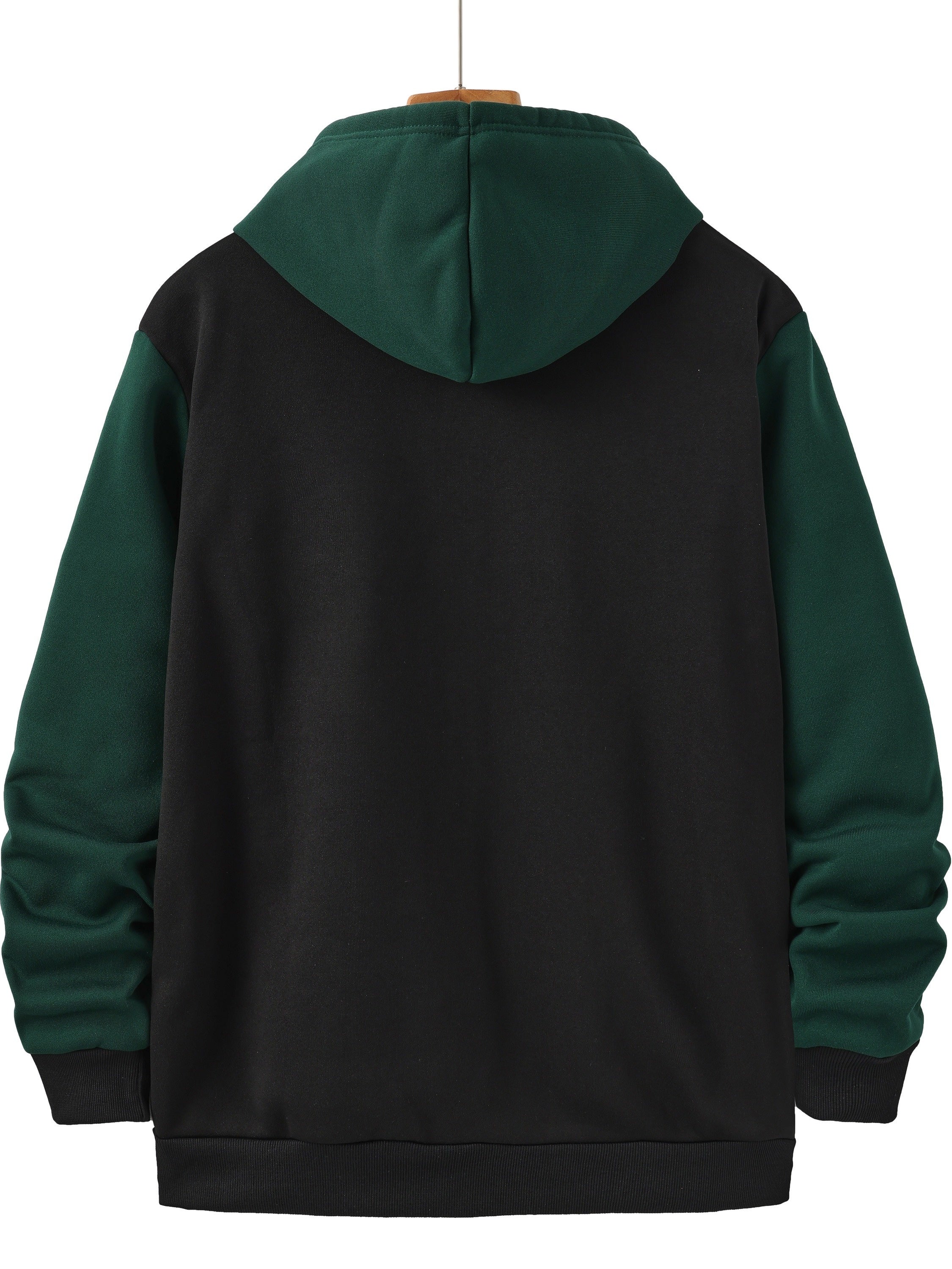 Sinclair | Color Block Zip-Up Hoodie