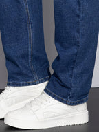 Men's straight-leg stretch denim jeans — additional view