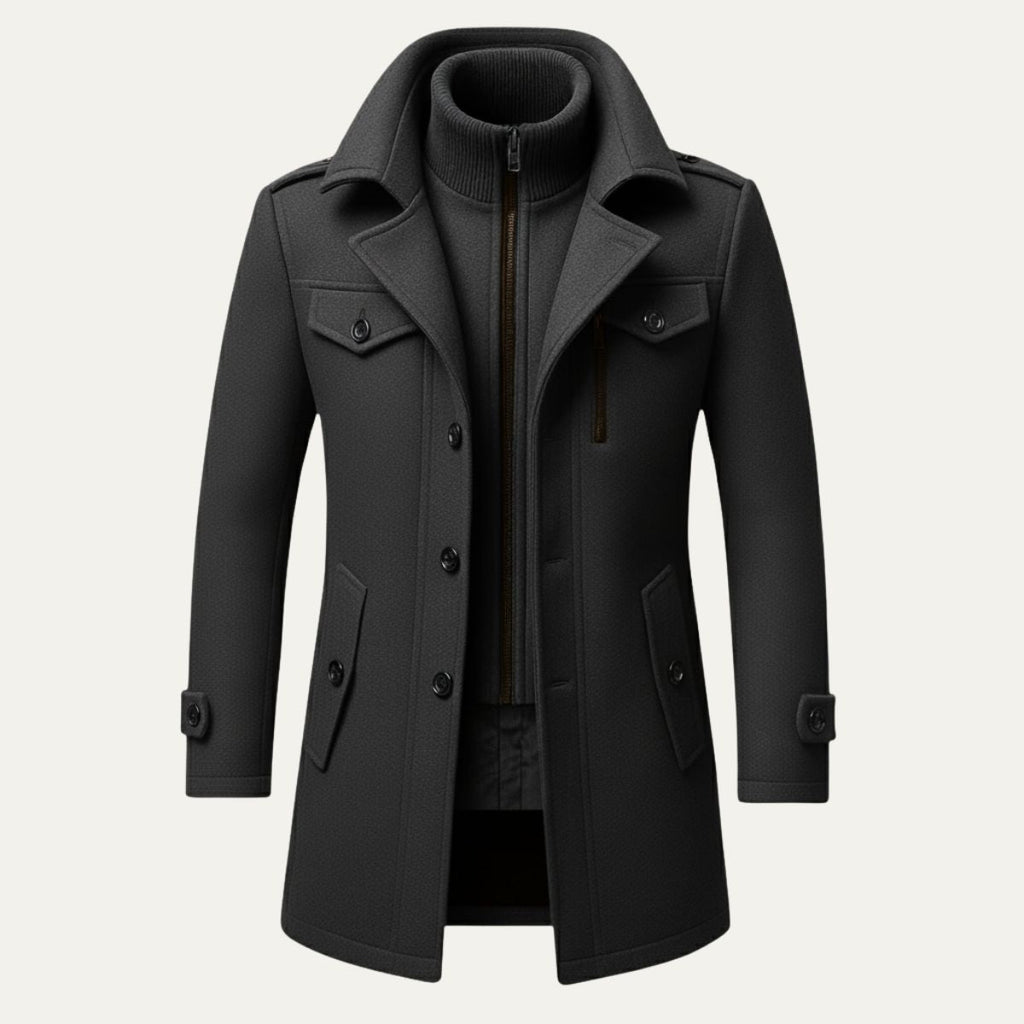Men's insulated heritage coat — additional view