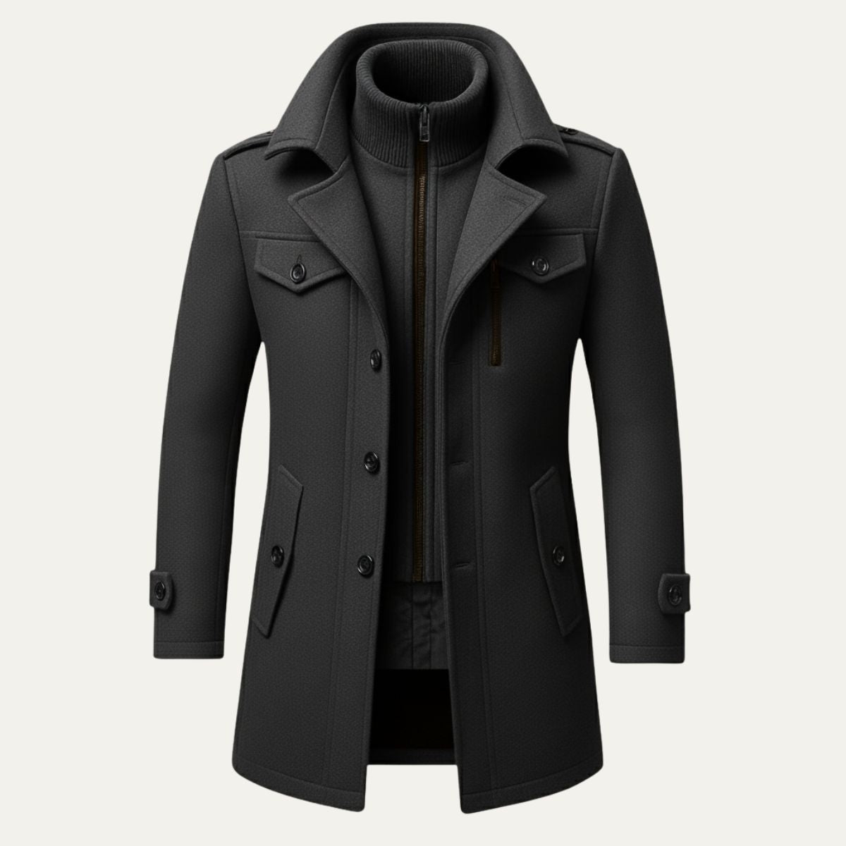 Men's insulated heritage coat — additional view