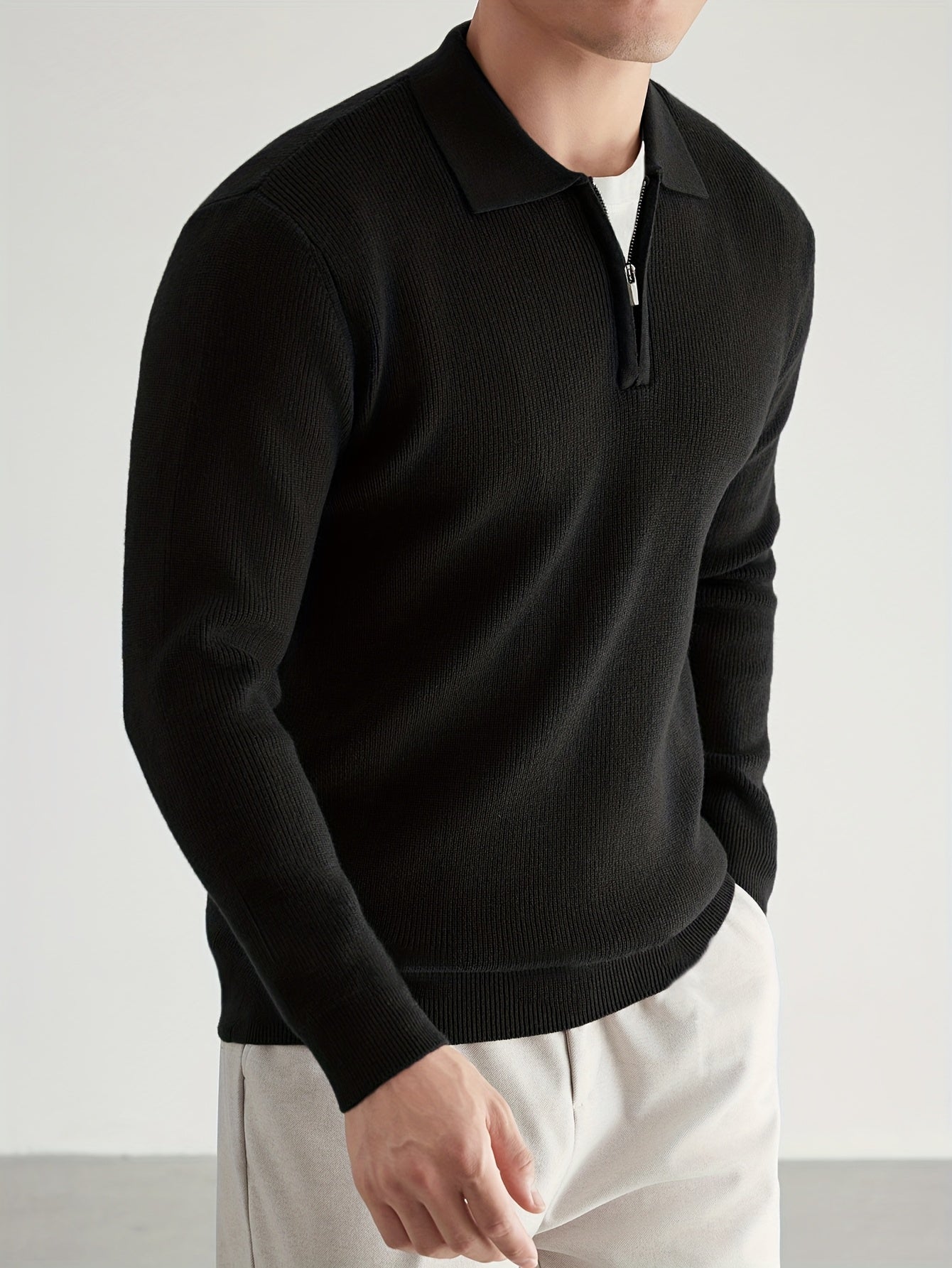 Jefferson | Quarter-Zip Polo Shirt